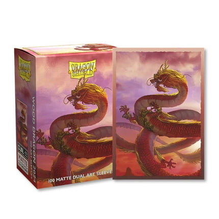 SEO. Dragon Shield: Dual Art Year of the Dragon 2024 Wood Dragon (100) - Linkreich