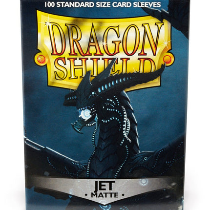 SEO. Dragon Shield Kartenhüllen 63 x 88mm Matte Sleeves Jet (100) - Linkreich