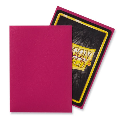 SEO. Dragon Shield Kartenhüllen 63 x 88mm Matte Sleeves Magenta (100) - Linkreich