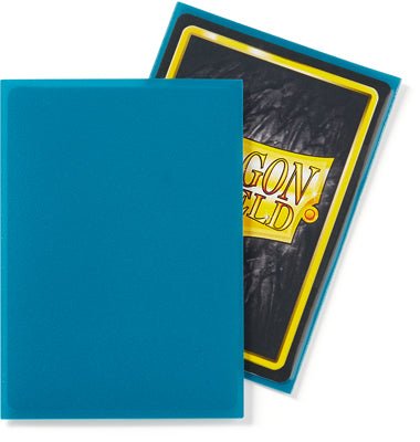 SEO. Dragon Shield Kartenhüllen 63 x 88mm Matte Sleeves Petrol (100) - Linkreich