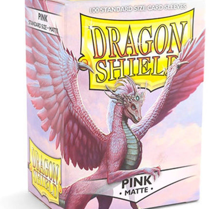 SEO. Dragon Shield Kartenhüllen 63 x 88mm Matte Sleeves Pink (100) - Linkreich