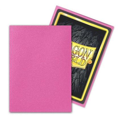 SEO. Dragon Shield Kartenhüllen 63 x 88mm Matte Sleeves Pink Diamond (100) - Linkreich