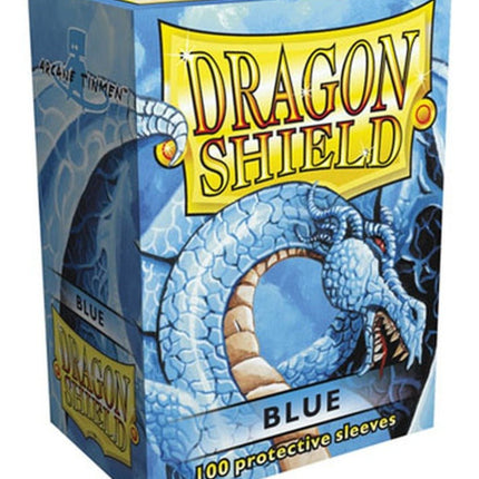 SEO. Dragon Shield Kartenhüllen 63 x 88mm Sleeves Blue (100) - Linkreich