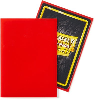 SEO. Dragon Shield Kartenhüllen 63 x 88mm Sleeves Crimson (100) - Linkreich