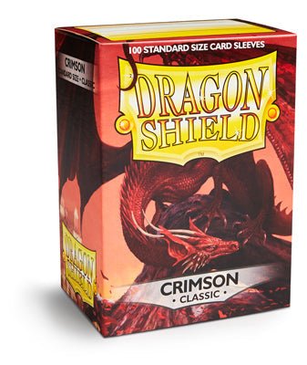 SEO. Dragon Shield Kartenhüllen 63 x 88mm Sleeves Crimson (100) - Linkreich