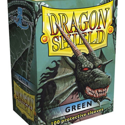SEO. Dragon Shield Kartenhüllen 63 x 88mm Sleeves Green (100) - Linkreich