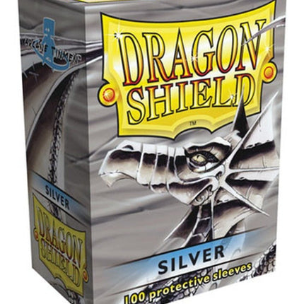 SEO. Dragon Shield Kartenhüllen 63 x 88mm Sleeves Silver (100) - Linkreich