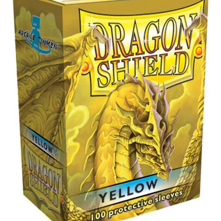 SEO. Dragon Shield Kartenhüllen 63 x 88mm Sleeves Yellow (100) - Linkreich