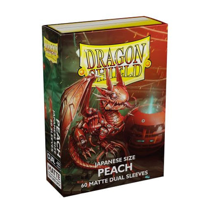 SEO. Dragon Shield Kartenhüllen Japanese Art Sleeves Matte Dual - Peach (60) - Linkreich
