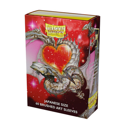 SEO. Dragon Shield Kartenhüllen Japanese Brushed Art Sleeves Valentine Dragons (60) - Linkreich