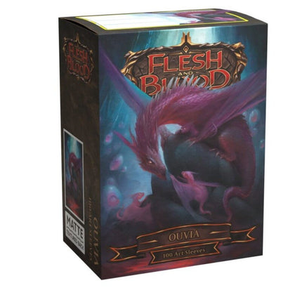 SEO. Dragon Shield Kartenhüllen Matte Art - Flesh & Blood: Ouvia Sleeve (100) - Linkreich