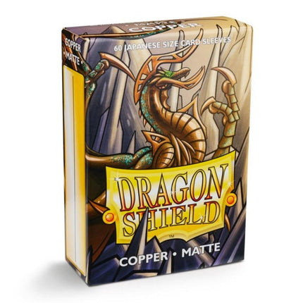 SEO. Dragon Shield Kartenhüllen Sleeves Japanische Größe Matte (60) Copper - Linkreich
