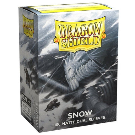 SEO. Dragon Shield Kartenhüllen Sleeves Japanische Größe Matte (60) Snow - Linkreich