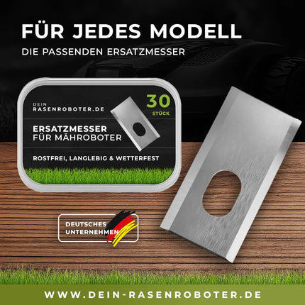 Edelstahlklingen für Dreame LiDAX Ultra | 36 mm (0,90 mm)