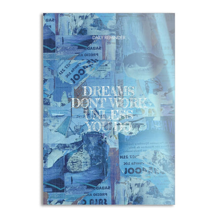 Dreams don't Work - Leinwandbild Motivation (Canvas) kaufen bei Linkreich – Jetzt entdecken!