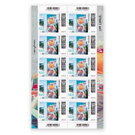 SEO. Dreiklang - innerfields, Briefmarke zu 1,80 €, 10er - Bogen - Linkreich