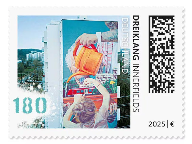 SEO. Dreiklang - innerfields, Briefmarke zu 1,80 €, 10er - Bogen - Linkreich