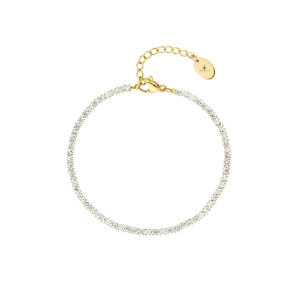 SHINY BRACELET 18K GOLD PLATED