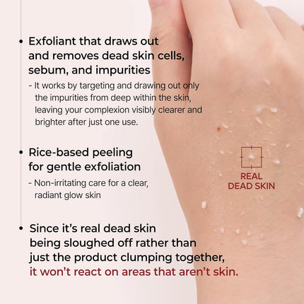 Dr.Melaxin Peel Shot Exfoliant White Rice Ampoule 80ml
