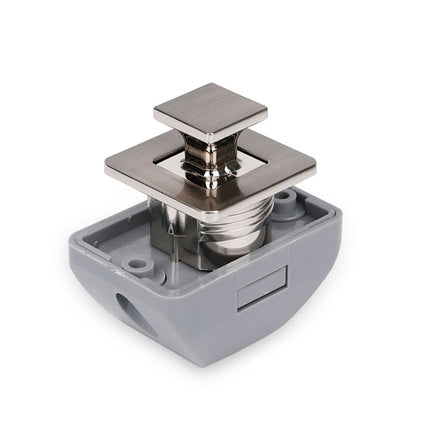Push Lock Dune | Camper Möbelschloss quadratisch für 15mm Wandstärke