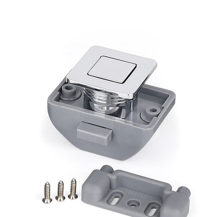 Push Lock Dune | Camper Möbelschloss quadratisch für 15mm Wandstärke