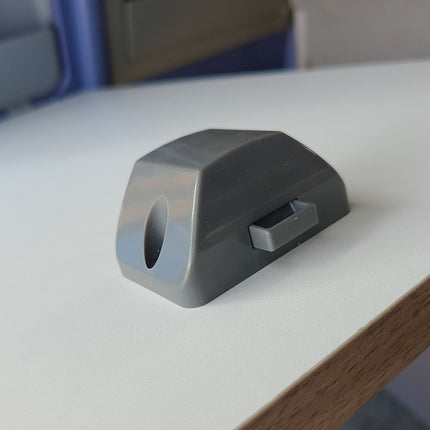 Push Lock Dune | Camper Möbelschloss quadratisch für 15mm Wandstärke