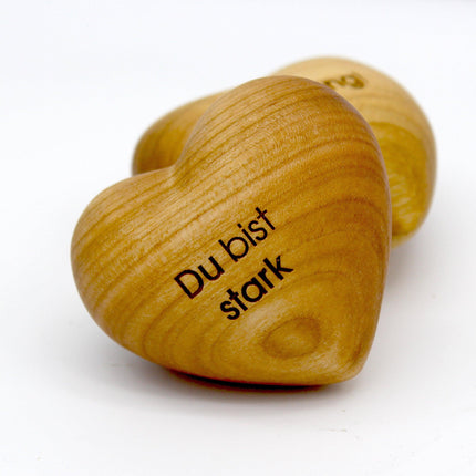 Thankgoods Holzherz Du bist stark