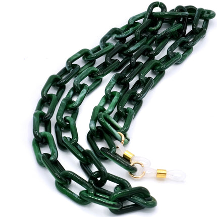 Brillenkette Größe XS Dunkelgrün