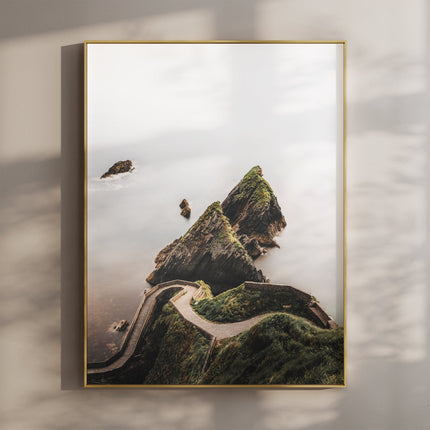 Dunquin Pier Ireland Wall Art – Wild Atlantic Way Coastal Print