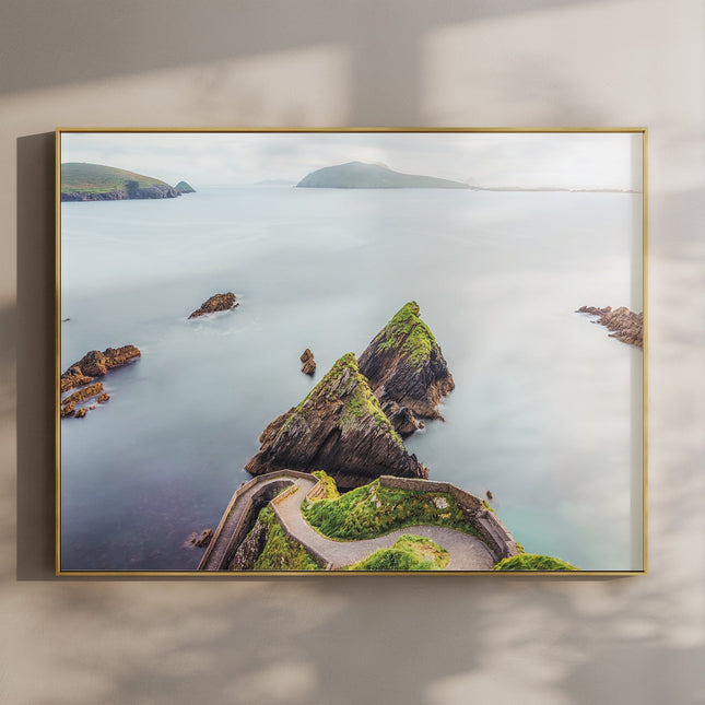 Dunquin Pier Wall Art – Dingle Peninsula, Ireland Landscape Print