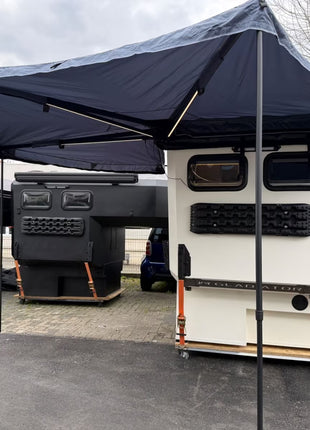 Pickup Camper Demountable Motorhome Cabin JOY Gladiator – for Hilux, Ranger, Amarok, Navara
