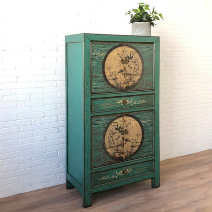 Vintage Asia Hochzeitsschrank Schrank Kommode "Aurora" - Art. 33723-6