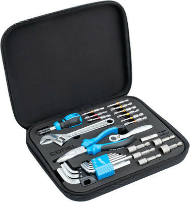 CONEL Werkzeugsatz ADVENTSEDITION 2024 – 24-teiliges Profi-Werkzeugset,