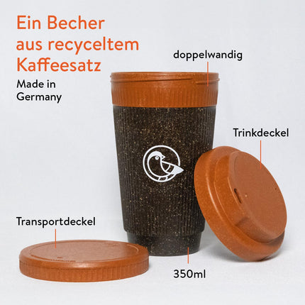 earlybird Coffee to Go Becher