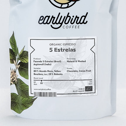 Bio Espresso 5 Estrelas  – Special Edition 250g