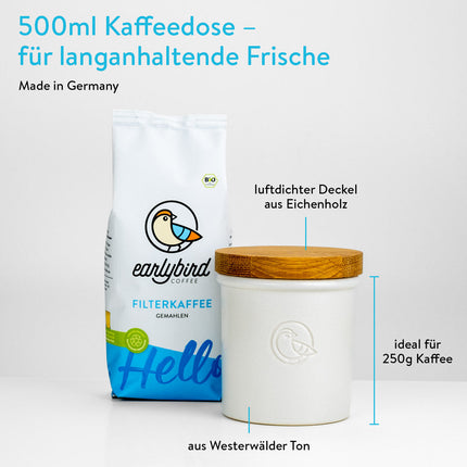 earlybird Kaffeedose 250 Gramm