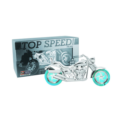 Herren Parfüm » Motorrad 30 ml + 50 ml in 2 Duftnoten » Eau de Toilette » Tiverton Top Speed Silber