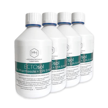 SEO. ECTOsol (2% Sole + 1,5% Ectoin) 0,5 Liter - 4x 0.5 Liter ECTOsol Voerteilspreis Linkreich