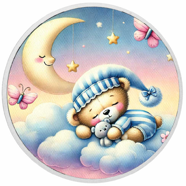 A Cuddle Full of Love - Butterfly Dreams and Moonlit Cuddles 1oz Silver Coloured Coin
