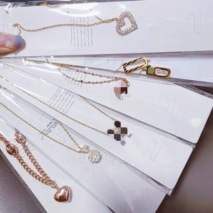 Edelstahl Schmuck , Mode Damen Halskette, Mystery Günstige Halskette - Linkreich