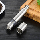 EdelstahlPfeffermühle MG600A Manuelle Salz und Pfeffermühle mit EinhandBedienung