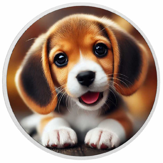 Puppy Eyes of Joy 1oz Silver Colour Coin
