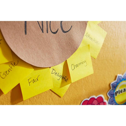 Post-it® Notes Würfel 636-B, Gelb, 76 mm x 76 mm, 450 Blatt/Block, 1 Block/Packung, 100% PEFC, SGSCH-PEFC-COC-110078 | Packung (1 Stück)