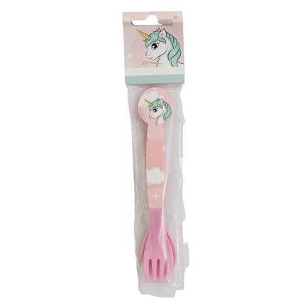 SEO. Einhorn Kinder Plastik Besteck Set - 2 Teile - Linkreich