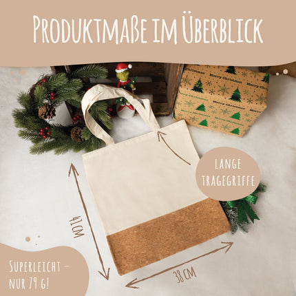 SEO. Einkaufstasche Kork - Tannenbaum - Linkreich