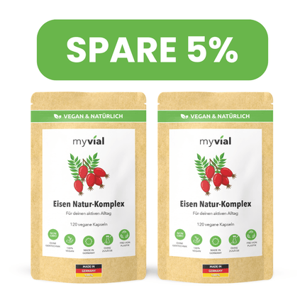 SEO. Eisen Natur Komplex - 2er Pack - 5% Rabatt Linkreich