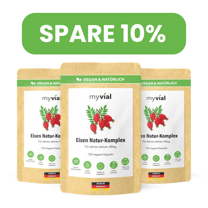 SEO. Eisen Natur Komplex - 3er Pack - 10% Rabatt Linkreich