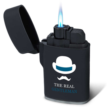SEO. Elektrisches Feuerzeug - Jet Flamme - Nachfüllbar - Real Design - Gentlemen Linkreich