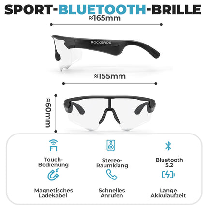 Elektronische Brille Intelligente Fahrradbrille Selbsttönend/Polarisiert (Fahrradbrille) kaufen bei Linkreich – Jetzt entdecken!