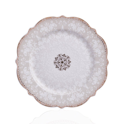 Eliza Collection 60 - teiliges Dinner Set – Elegantes Tafelgeschirr mit floralen Verzierungen (Dinner Set) kaufen bei Linkreich – Jetzt entdecken!